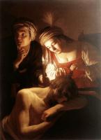 Gerrit van Honthorst - Samson And Delilah